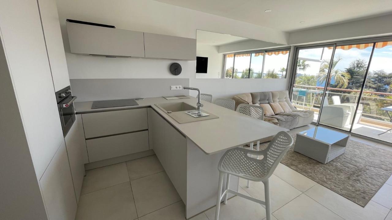 Appartement 2 Chambres Vue Mer Panoramique, Proche Croisette Cannes ヴァロリス エクステリア 写真