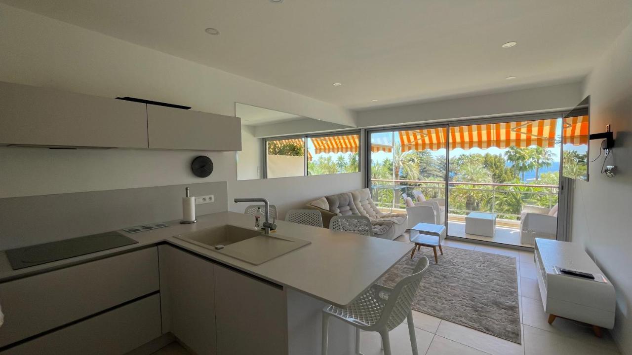 Appartement 2 Chambres Vue Mer Panoramique, Proche Croisette Cannes ヴァロリス エクステリア 写真