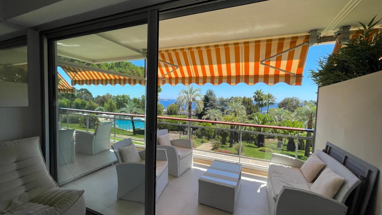 Appartement 2 Chambres Vue Mer Panoramique, Proche Croisette Cannes ヴァロリス エクステリア 写真