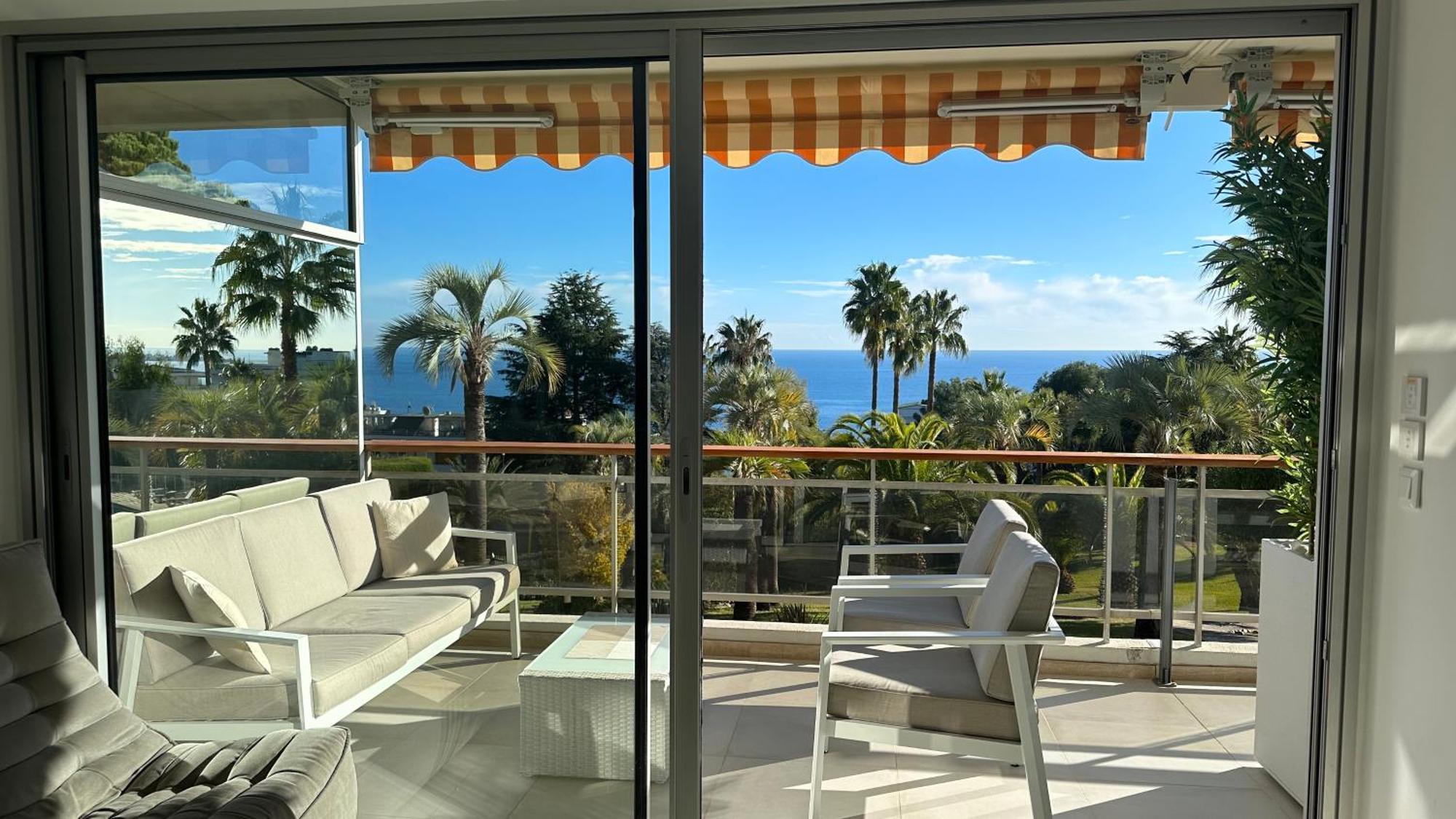 Appartement 2 Chambres Vue Mer Panoramique, Proche Croisette Cannes ヴァロリス エクステリア 写真